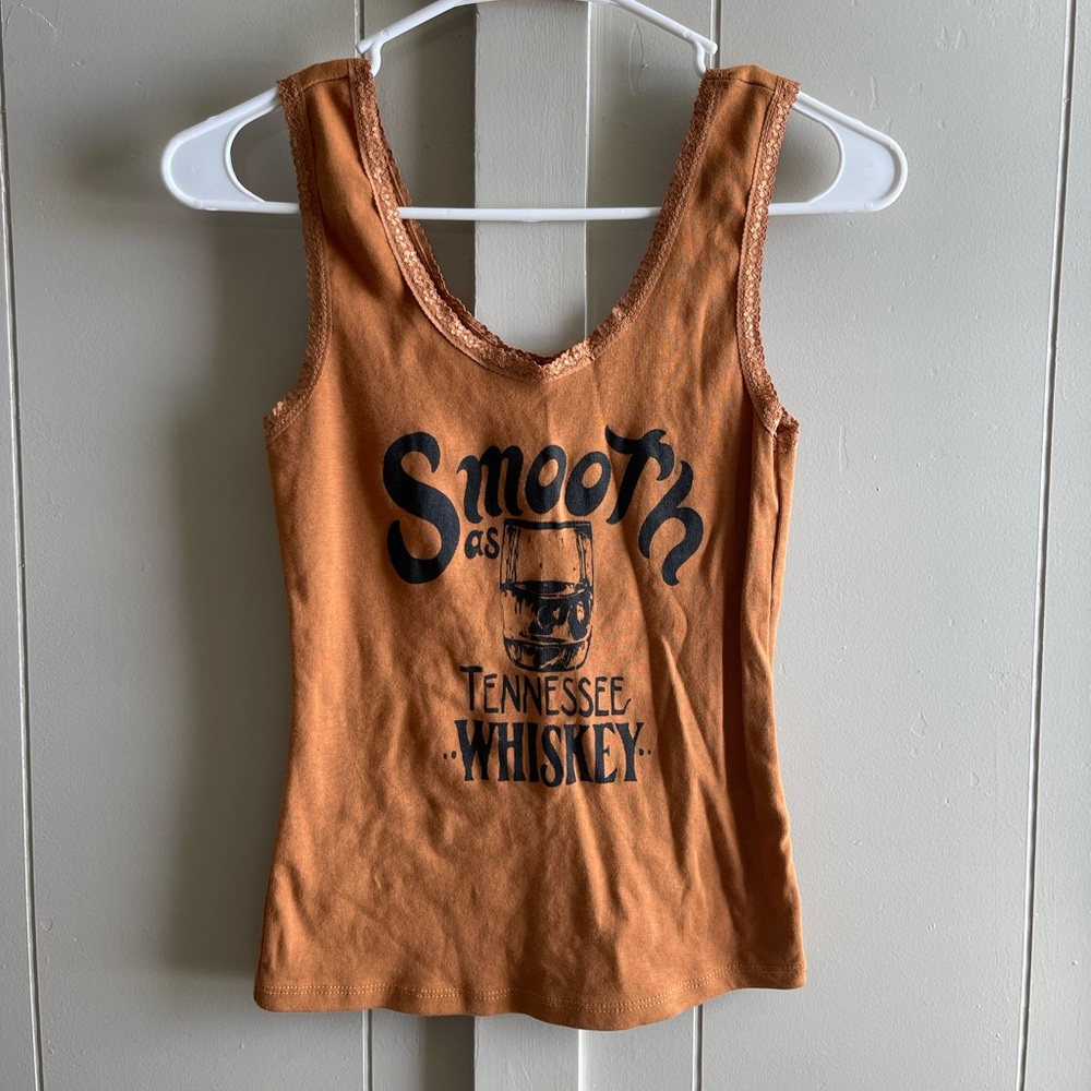 Western graphic tank top